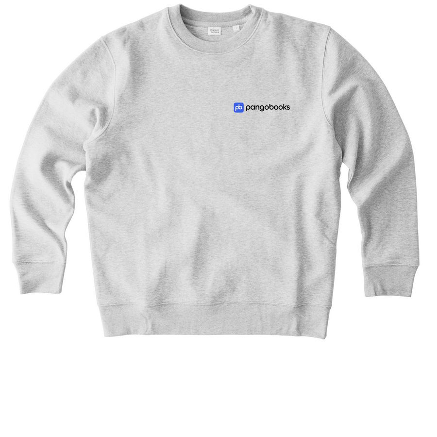 The Logo Classic Crewneck in Cool Heather Grey